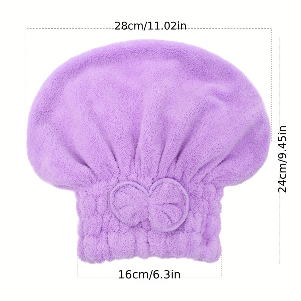 1Pc Microfiber Hair Drying Tow - Hair Spa Wellness reseña y precio