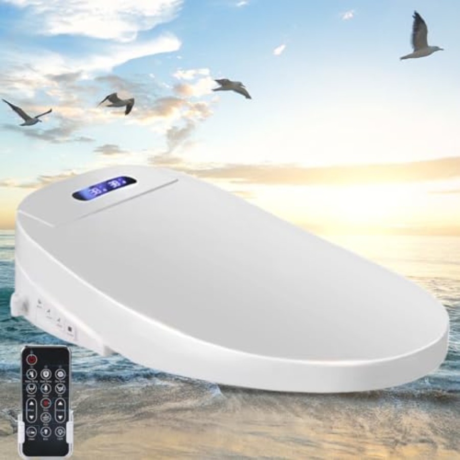 Electric Bidet Toilet Seat wit - Spa & Wellness Paradies Braunschweig reseña y precio