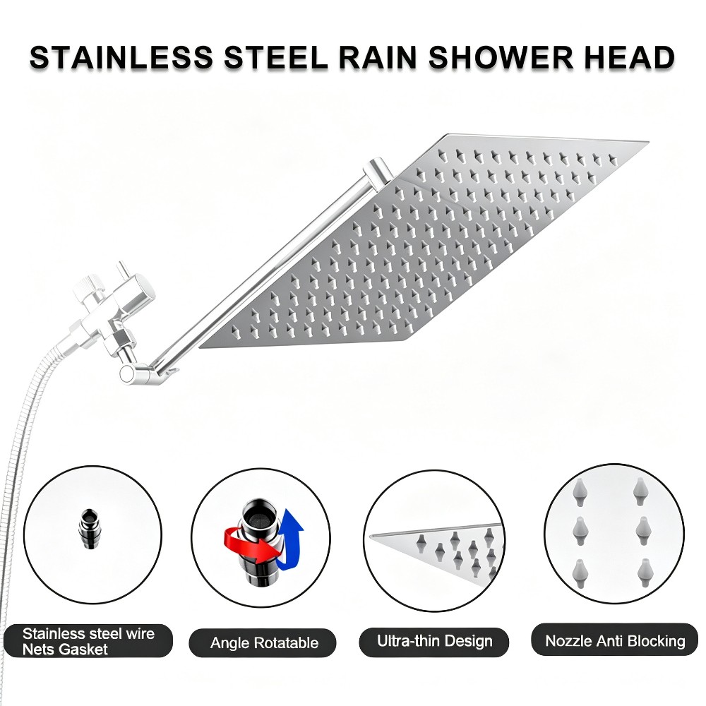 1 pc high-pressure shower head - Spa & Wellness Paradies Braunschweig reseña y precio