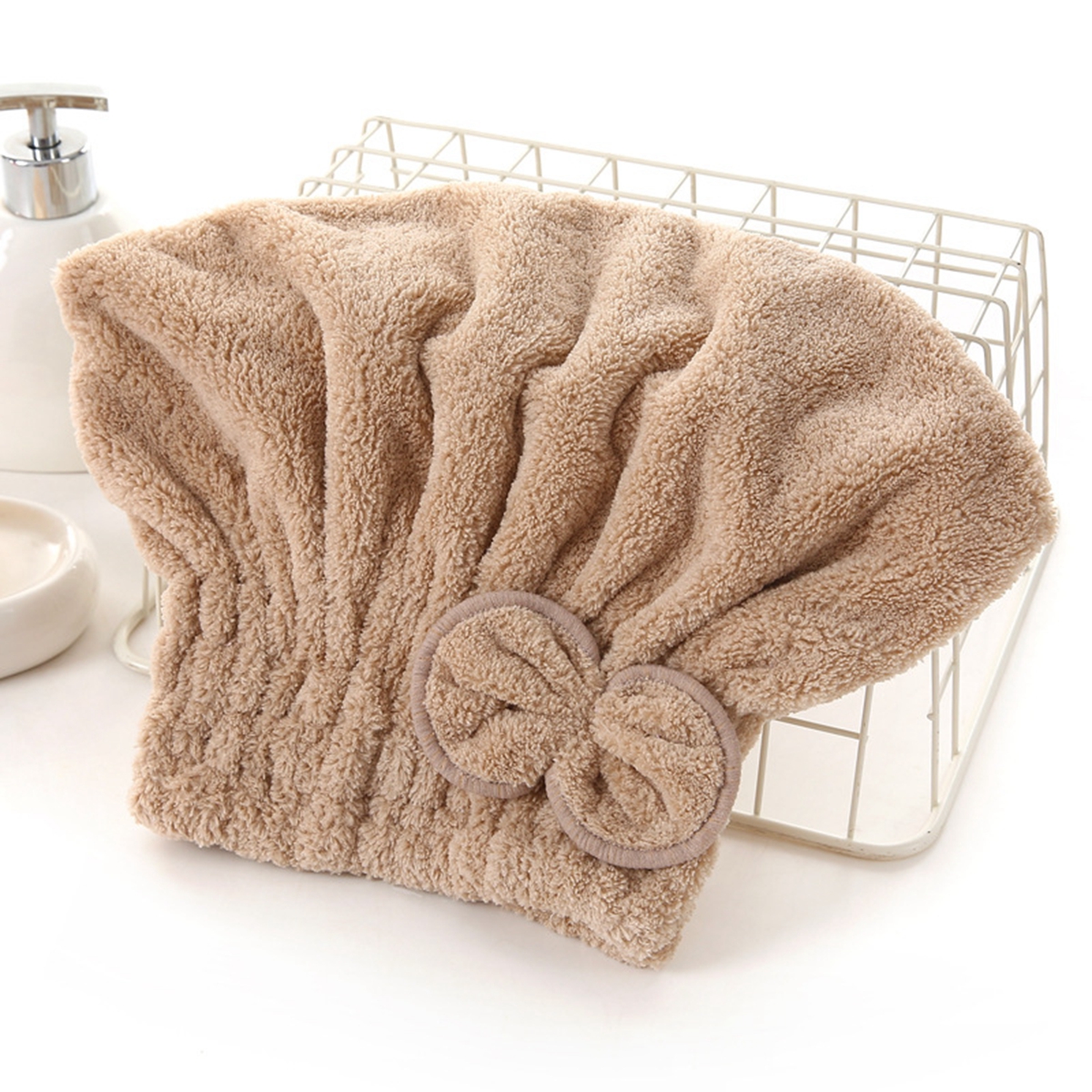 1Pc Microfiber Hair Drying Tow - Hair Spa Wellness reseña y precio