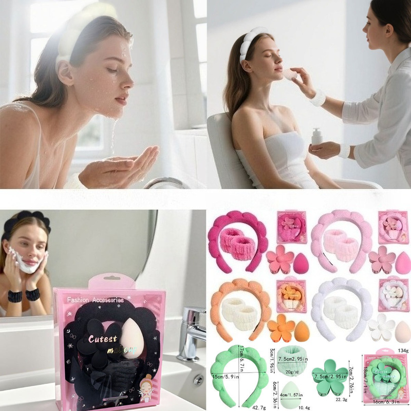 5pcs/set Headband Wristbands f - Hair Spa Wellness reseña y precio