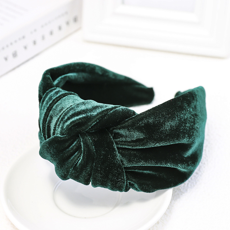 Knotted Velvet Bezel Women Hea - Hair Spa Wellness reseña y precio