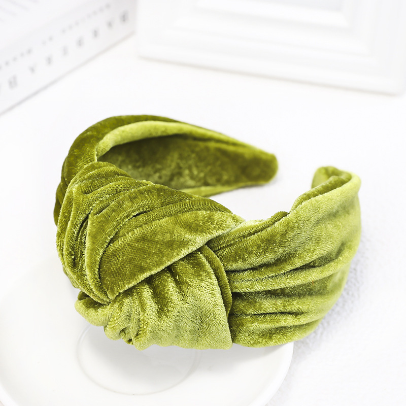 Knotted Velvet Bezel Women Hea - Hair Spa Wellness reseña y precio