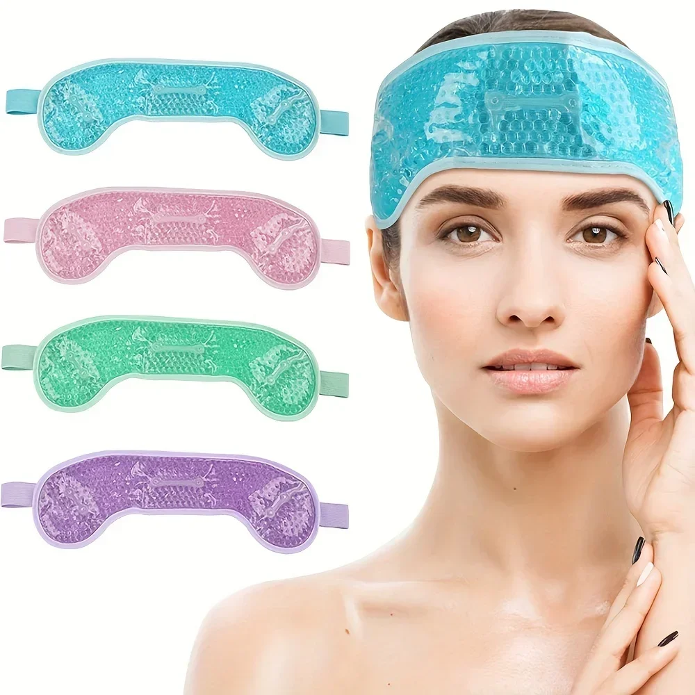 Hot/Cold Gel Bead Migraine Wra - Spa Y Wellness reseña y precio