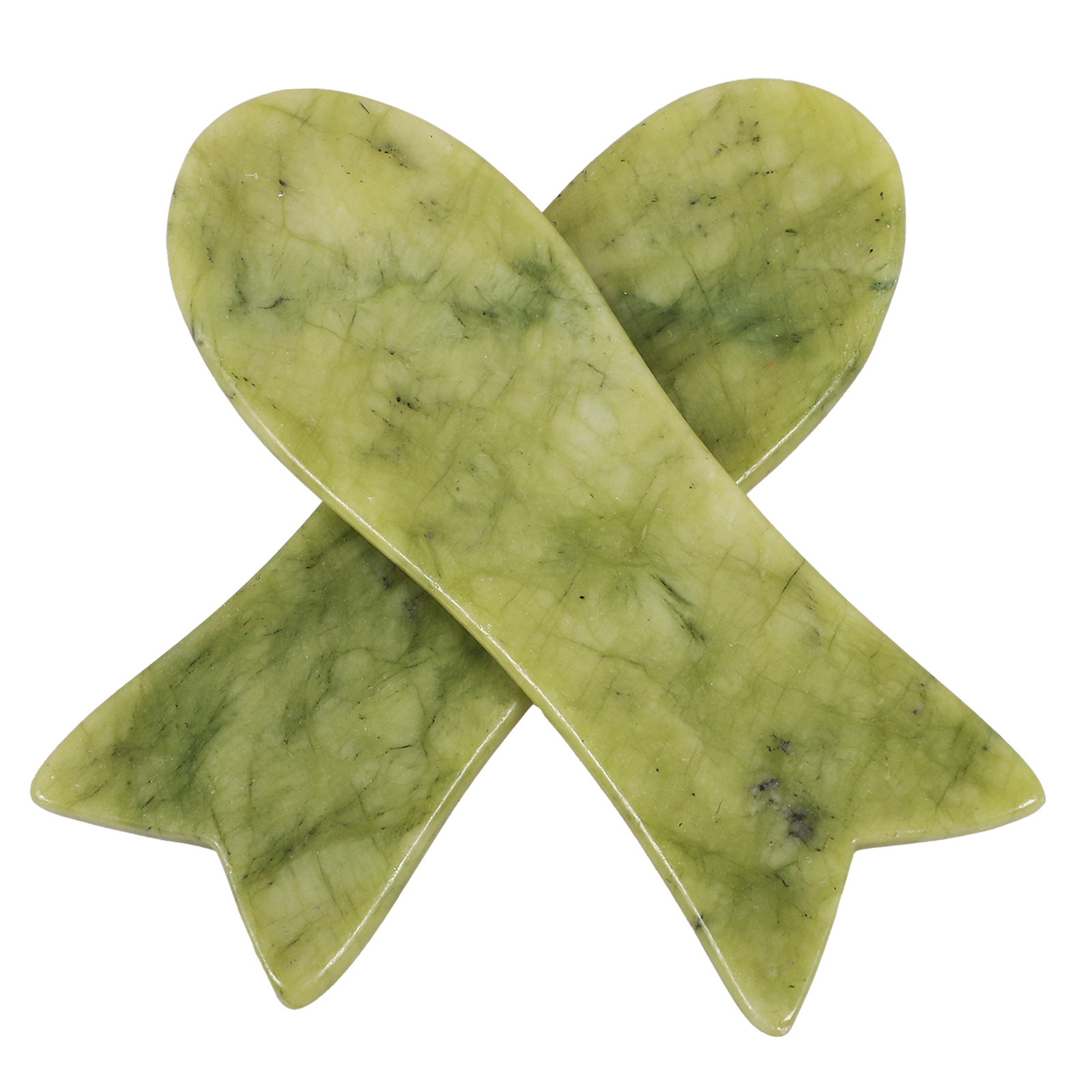 2Pcs Natural Jade Gua Sha Scra - Spa Y Wellness reseña y precio