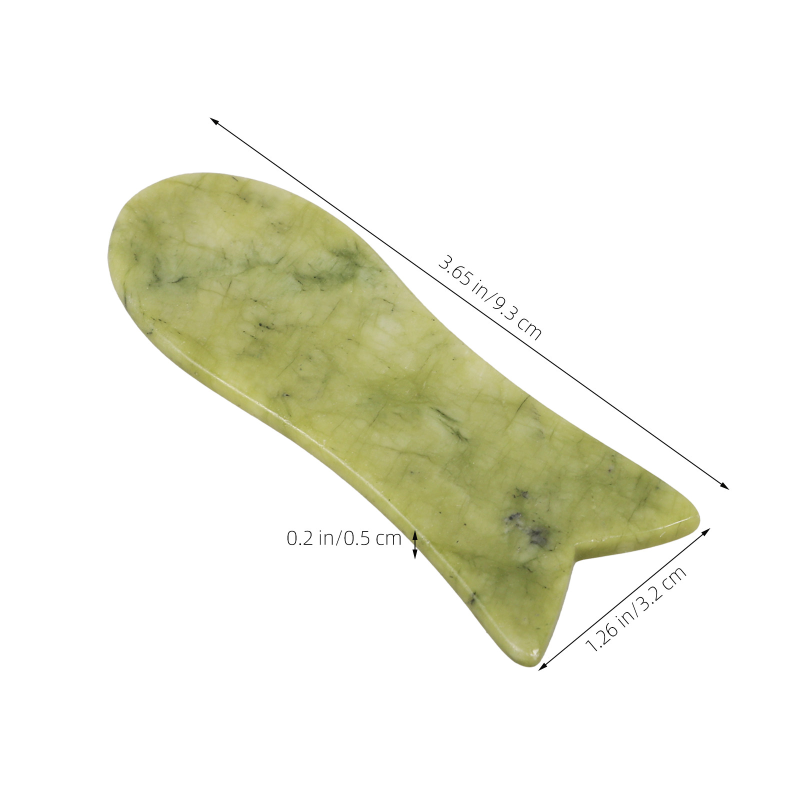 2Pcs Natural Jade Gua Sha Scra - Spa Y Wellness reseña y precio