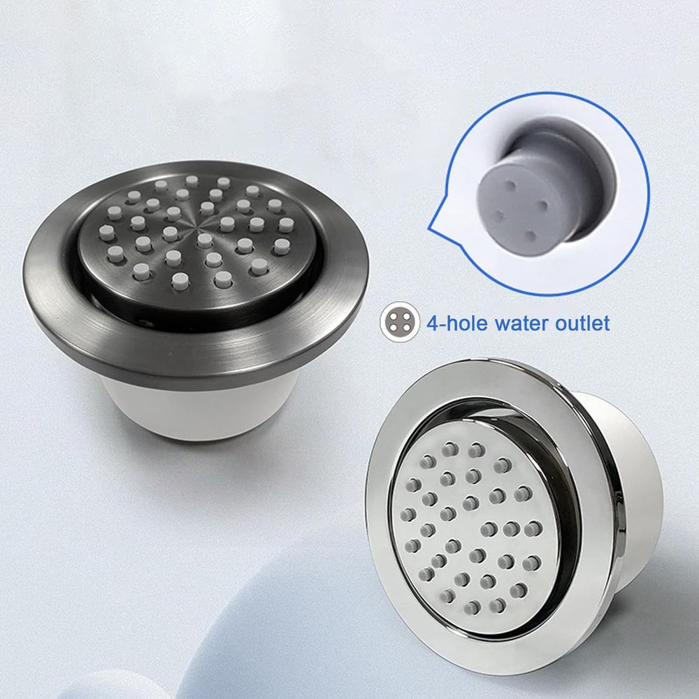 Adjustable Wall-Mounted Round  - Spa & Wellness Paradies Braunschweig reseña y precio