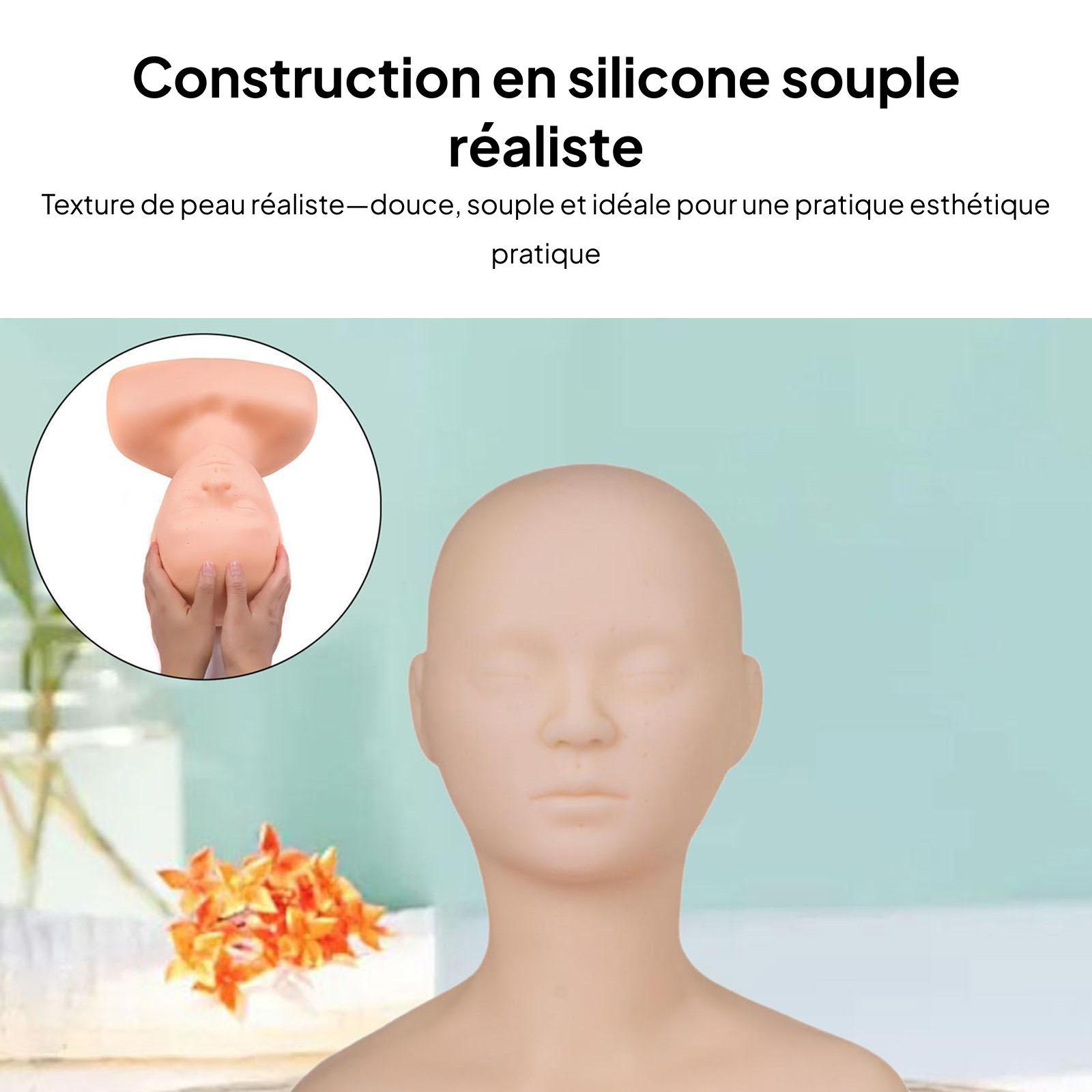 Training Mannequin Head Makeup - Spa Y Wellness reseña y precio