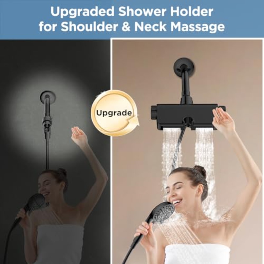 Filtered Shower Head with Hand - Spa & Wellness Paradies Braunschweig reseña y precio