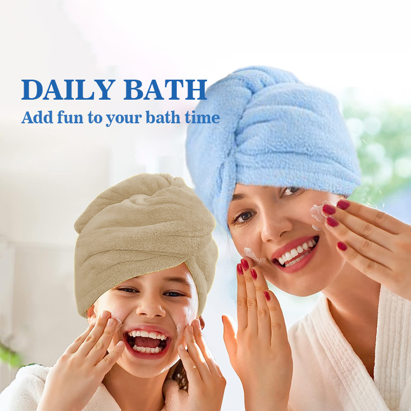 Microfiber Hair Towel Wrap for - Spa Y Wellness reseña y precio